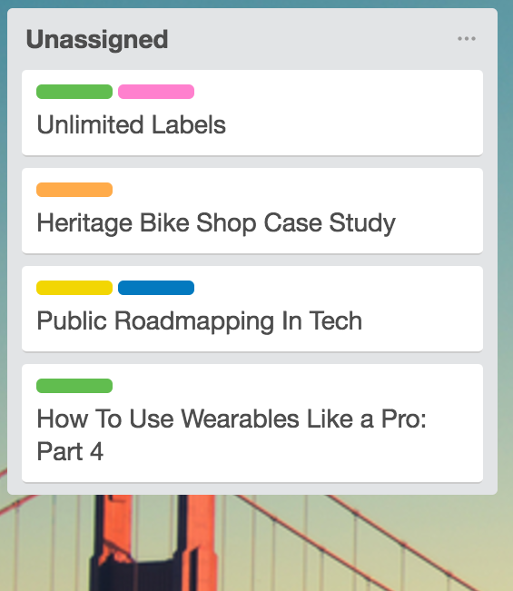 como usar o trello - posts nao designados