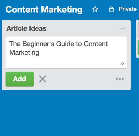 Trello for marketing teams (+examples)