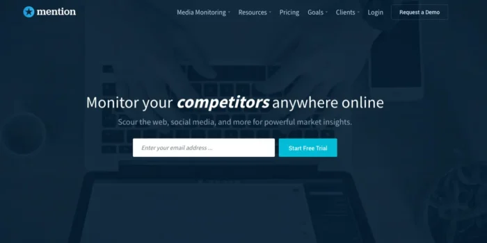 The Mention Homepage