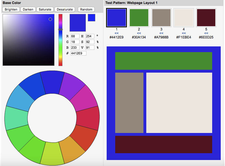 Teoria das cores - 4 sites top para gerar esquema de cores