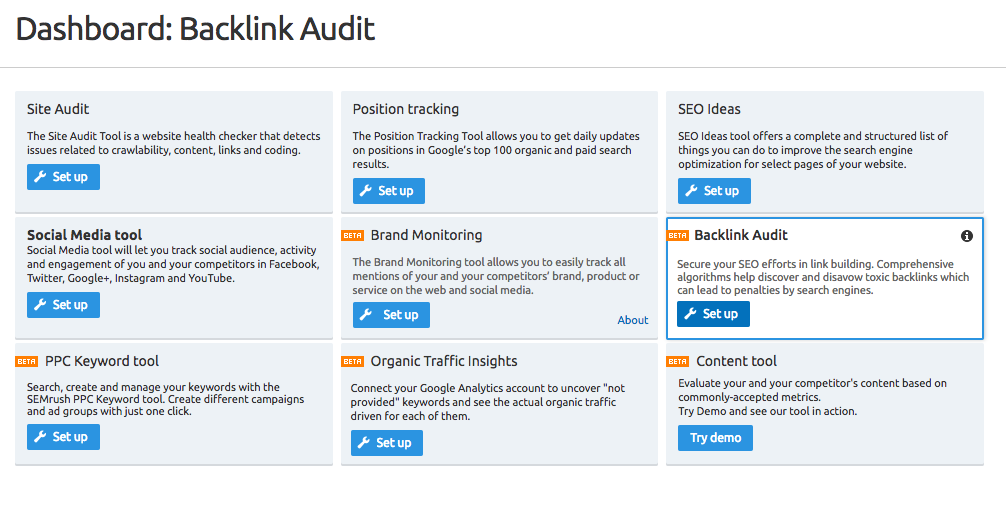 Tracking Backlinks