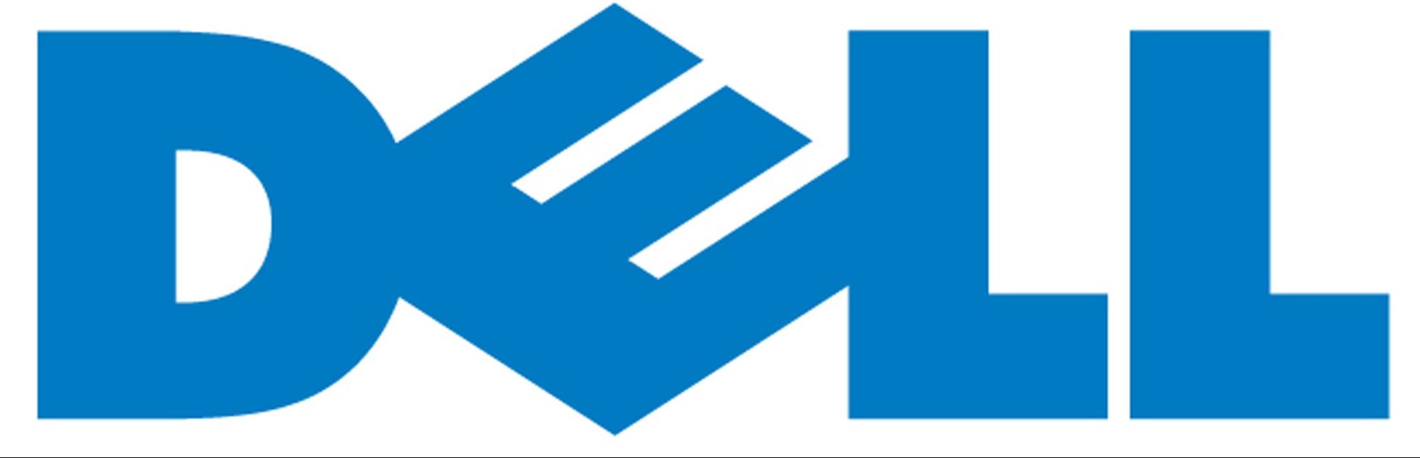 logotipo azul dell