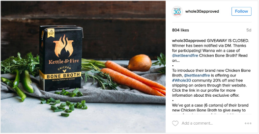 how to drive instagram sales use influencers example kettle and fire