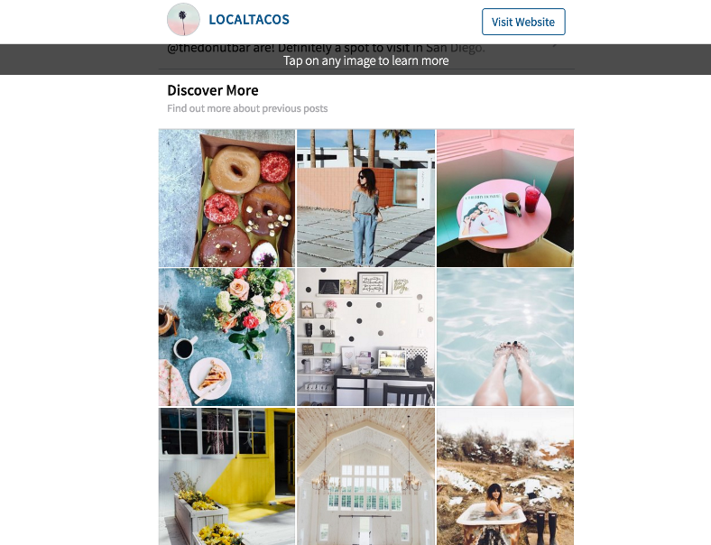 later linkin bio tool for driving instagram sales 