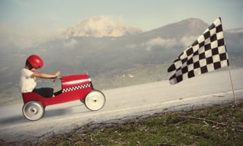 Compete with children car