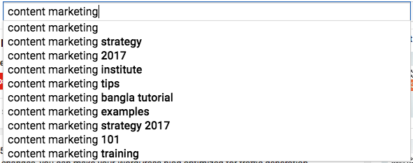 youtube seo use Youtube search to find keywords 