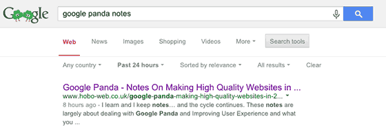 improve google rankings - using title tags