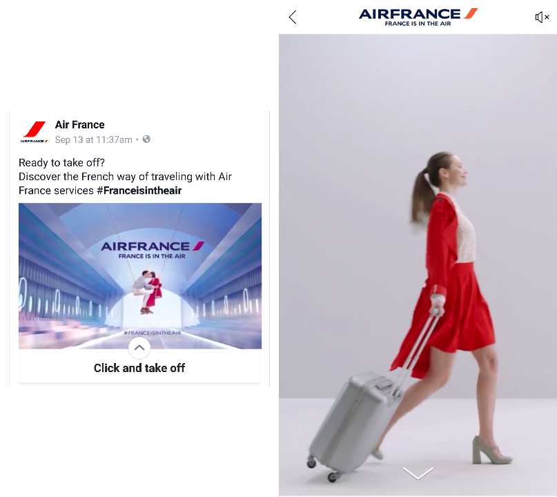 Air France Canvas Ad 1