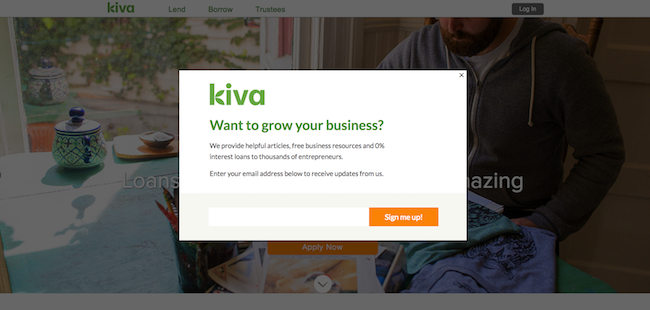 Kiva Unbounce Convertable
