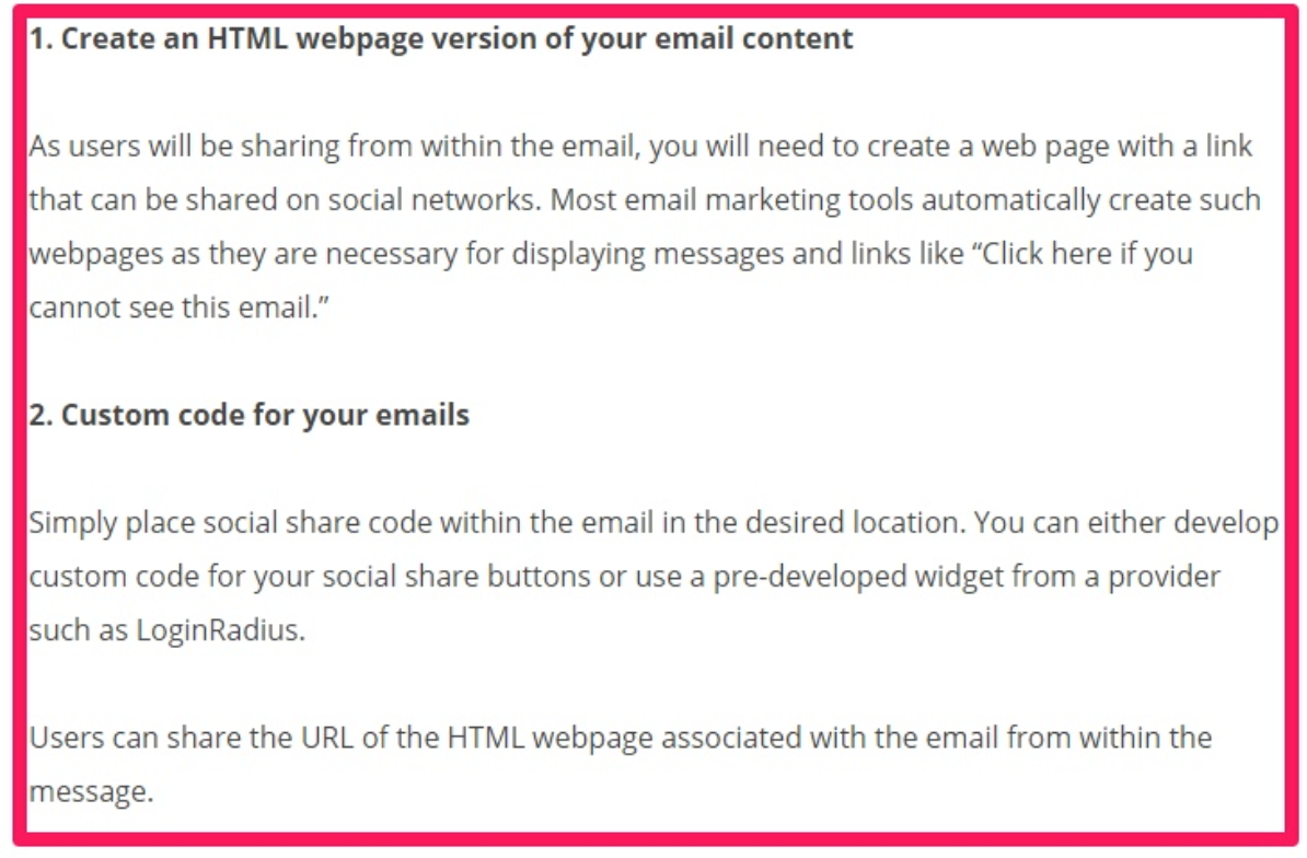 drive organic facebook reach with emaiel example