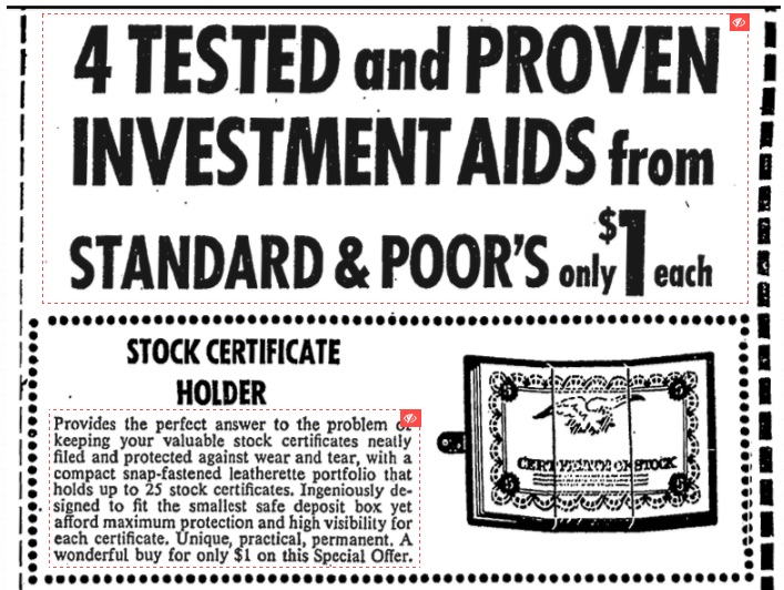 investment aids advertisement