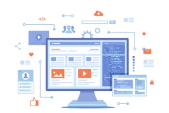criação de layout de site