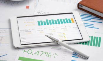 Business analytic with tablet pc