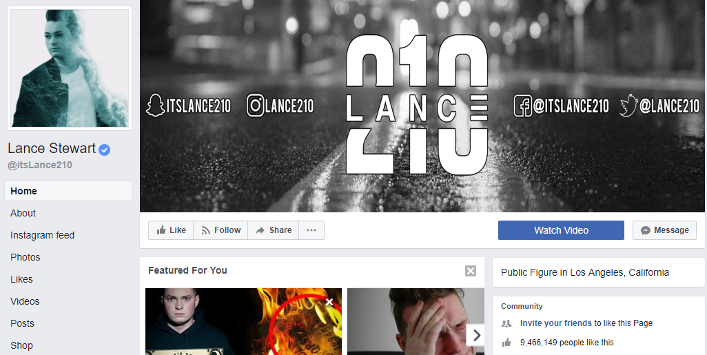 Lance210 Website