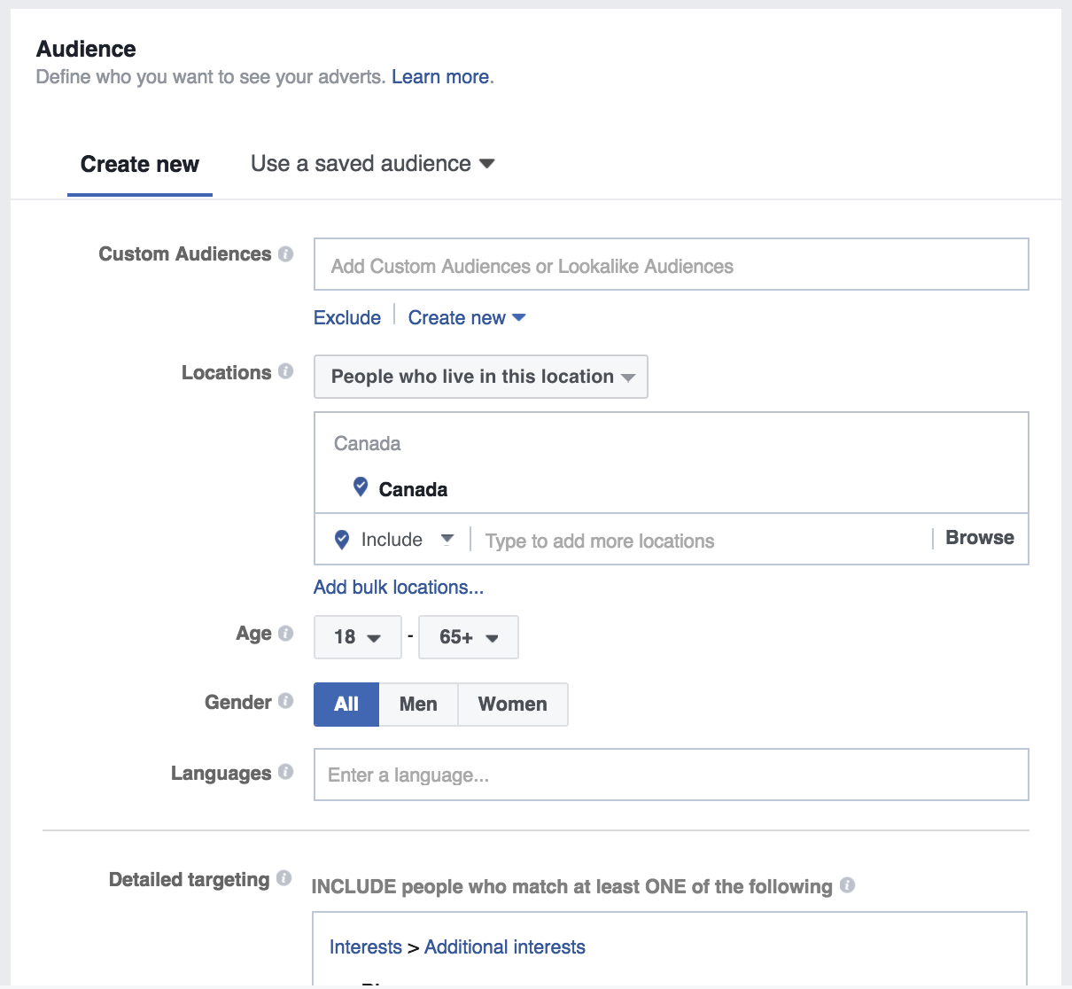 grow your facebook group targeted ads 
