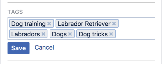 add tags to facebook group 