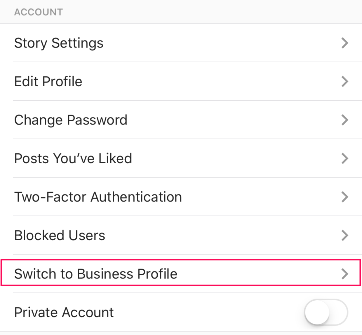 Instagram shows 0 posts on private account