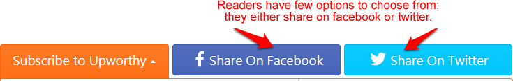 share button upworthy