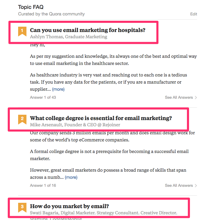 2 Email Marketing Quora 1