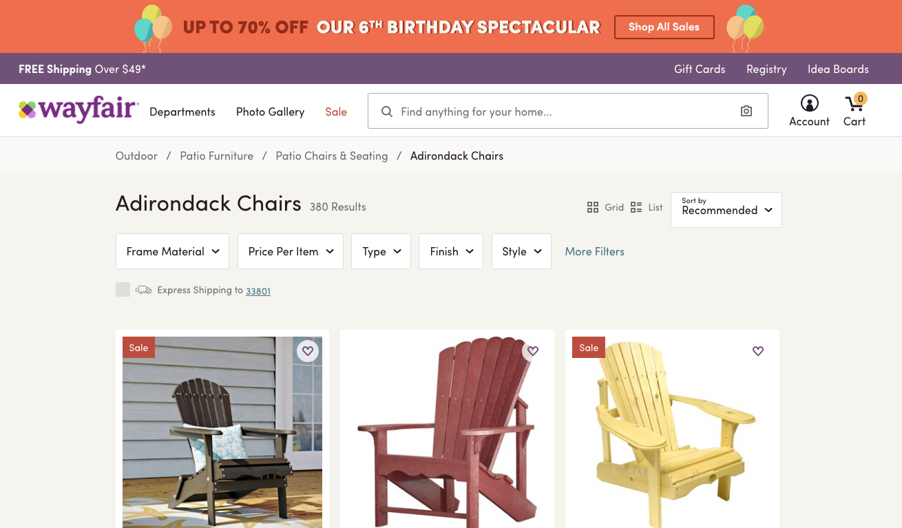 Adirondack Chairs Wayfair