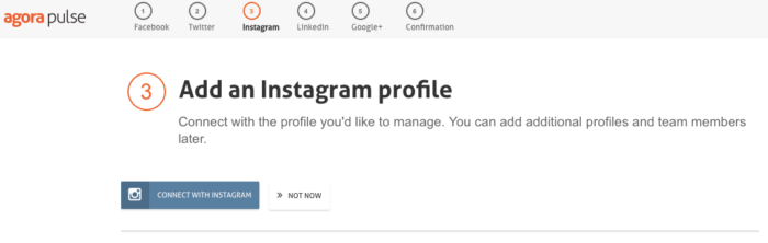 AgoraPulse Instagram scheduling tool 