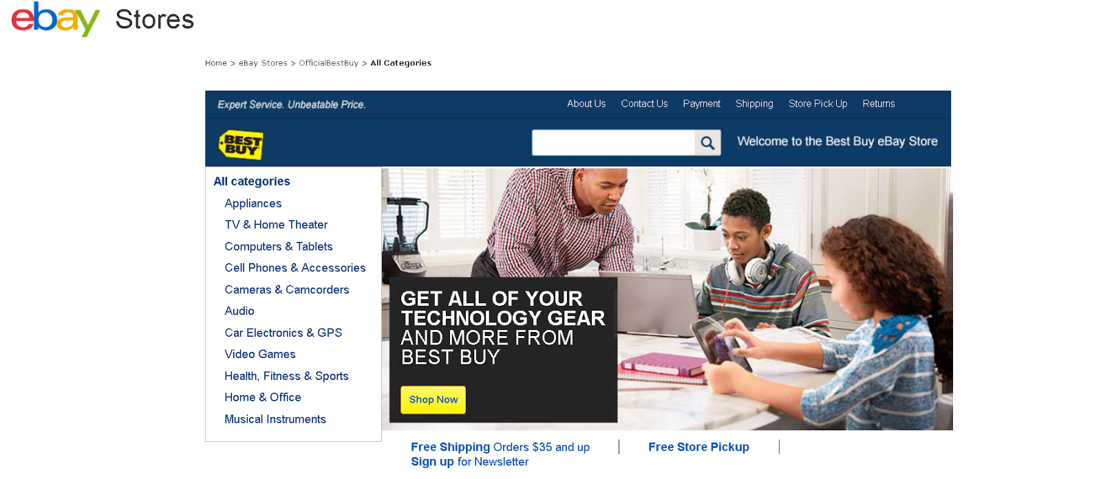 Best Buy eBay Store