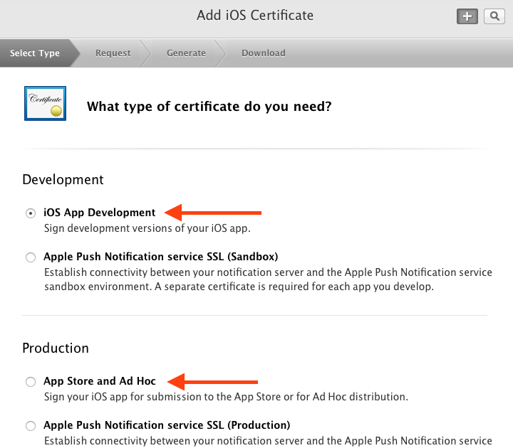 Create Apple Certificate