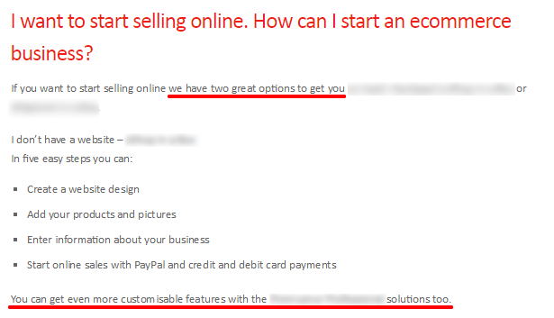 Ecommerce FAQ 2