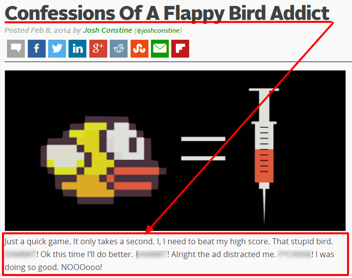 FlappyBird press mentions example how to improve website credibility 