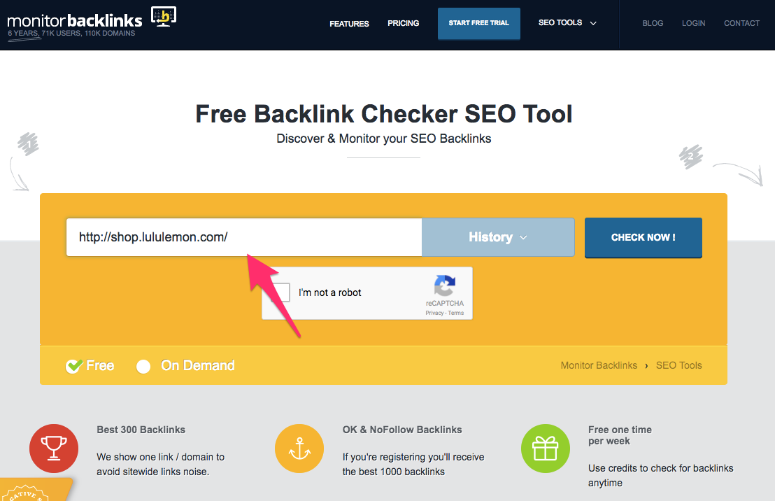 Free Backlink Checker SEO Tool Check your SEO Backlinks
