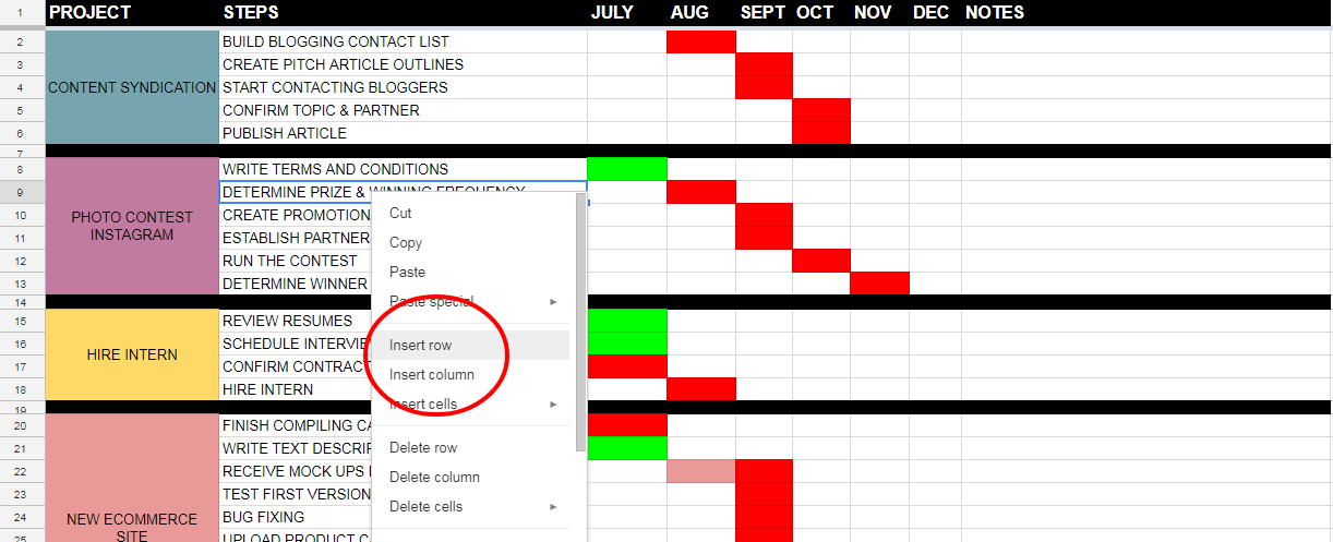 How To Use Excel And Google Sheets To Organize Your