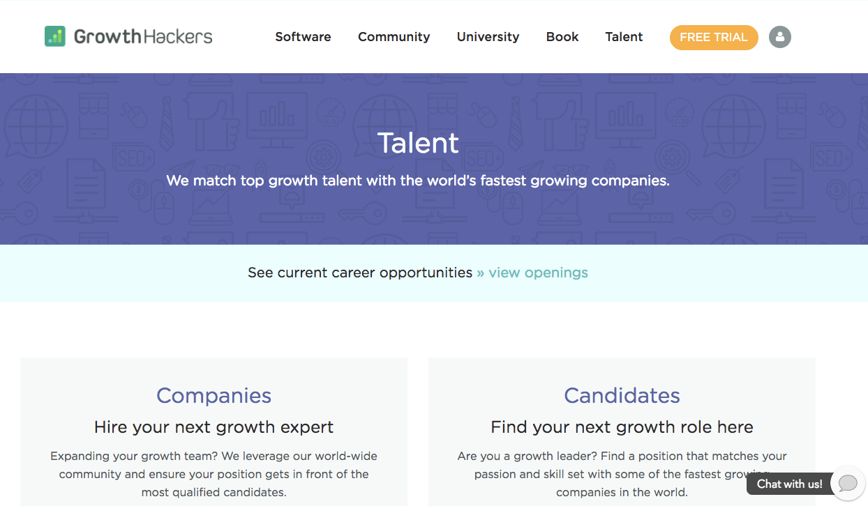 GrowthHackers Matching Top Growth Talent with the World s Fastest Growing Companies 
