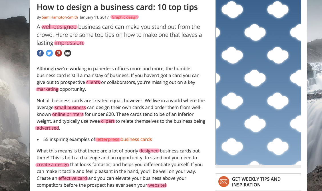 How to design a business card 10 top tips Creative Bloq