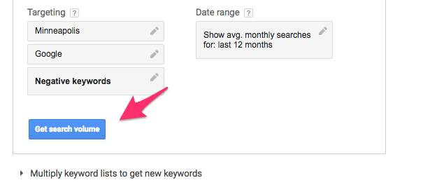 Keyword Planner Google AdWords 8