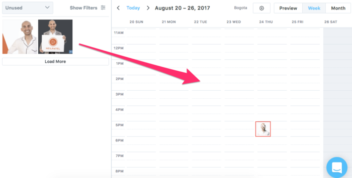 senare com Instagram scheduling tool 