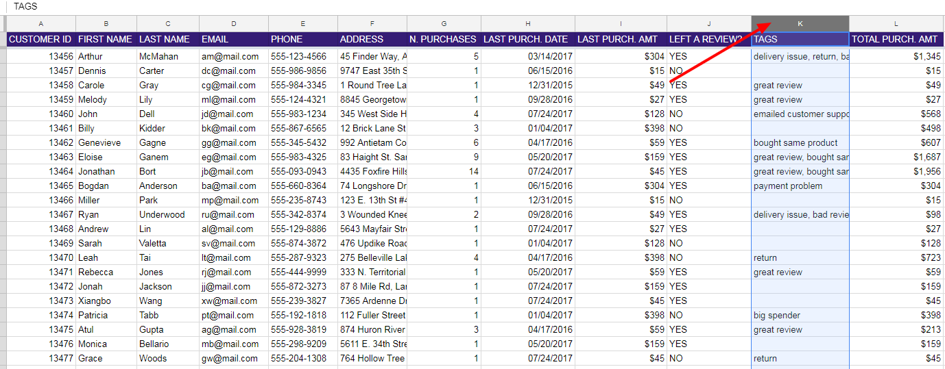 excel to google sheets