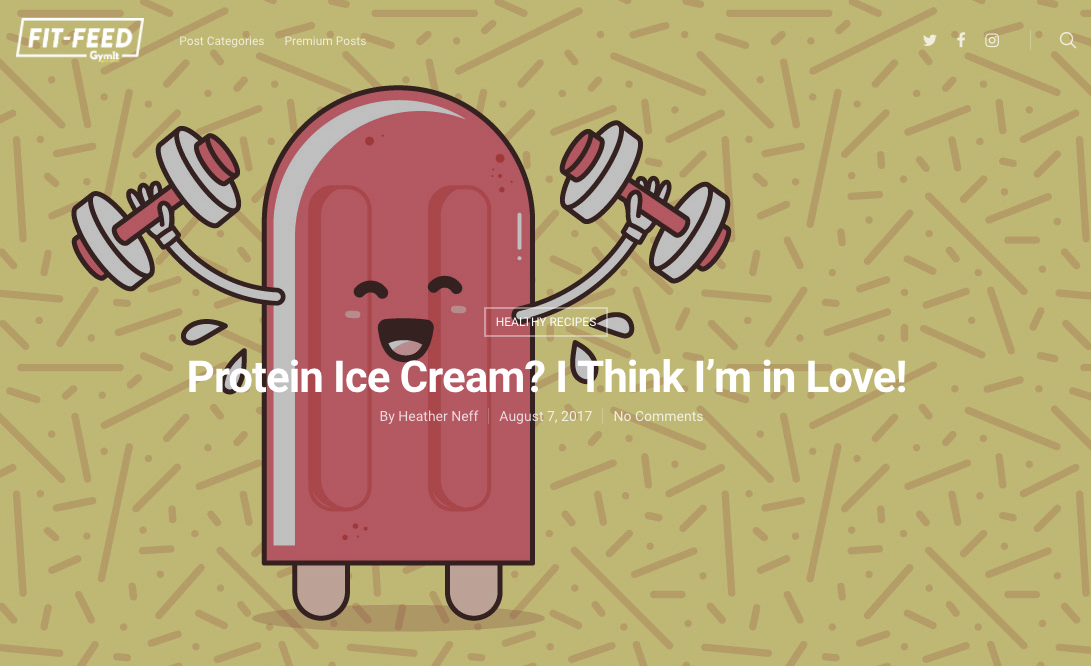 Protein Ice Cream I Think I m In Love