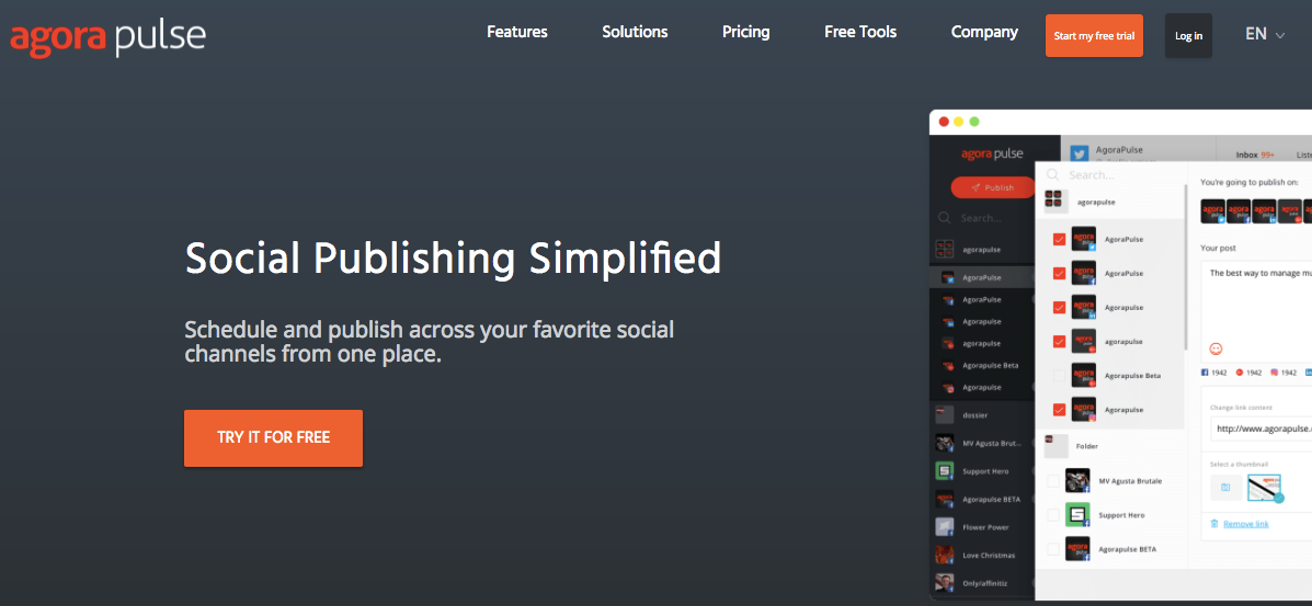 Social Media Publishing Simplified Agorapulse