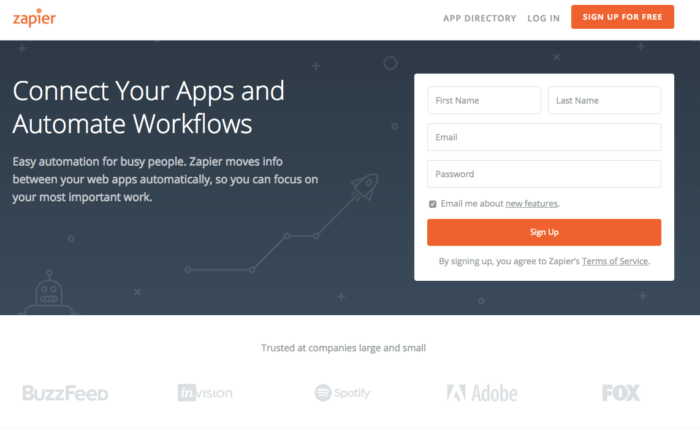 outsource with software The best apps Better together Zapier