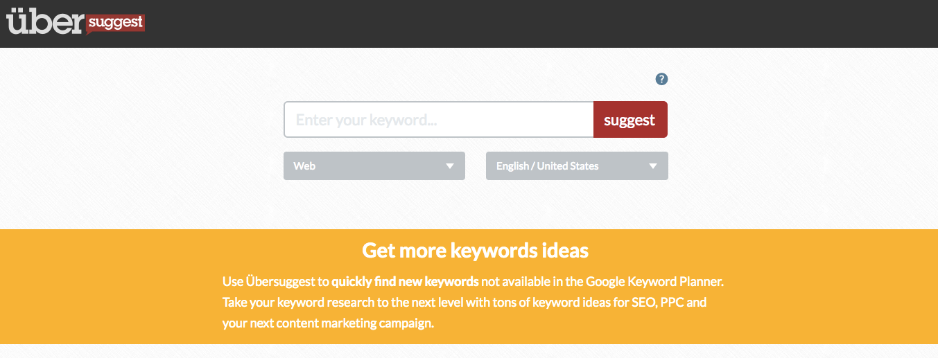 Ubersuggest s Free Keyword Tool Generate More Suggestions 1