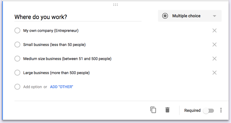 فرم بدون عنوان Google Forms 11