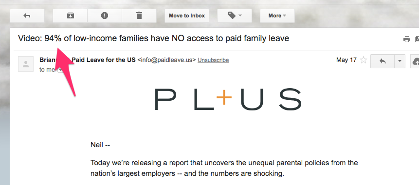 Video 94 of low income families have NO access to paid family leave stephen g roe gmail com Gmail