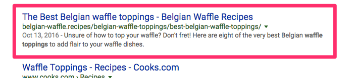 easy waffle toppings Google Search