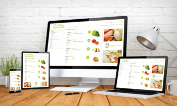 online supermarket screen multidevices