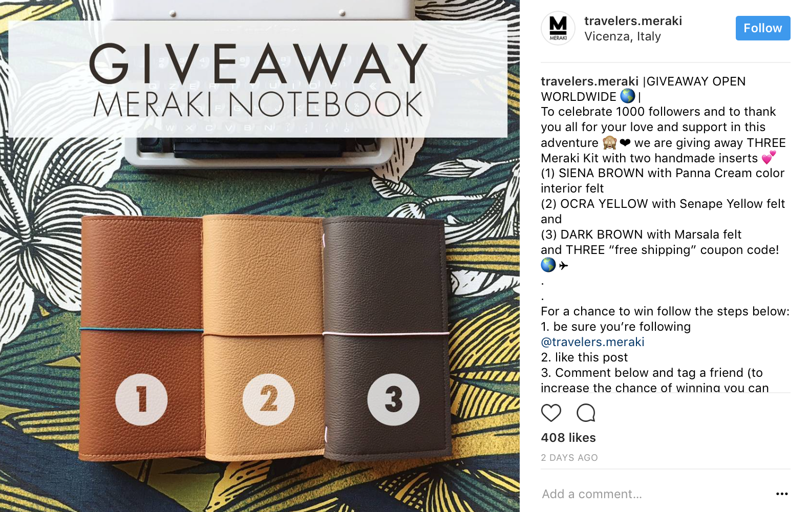 16 Best Instagram Giveaway Ideas (Including Examples)