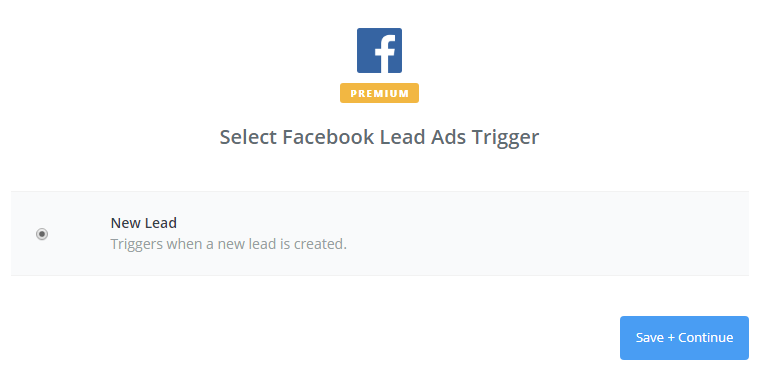 sms marketing connect fb lead ads and zapier step 2