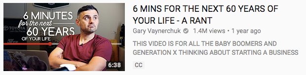 1  Gary Vee   YouTube 2
