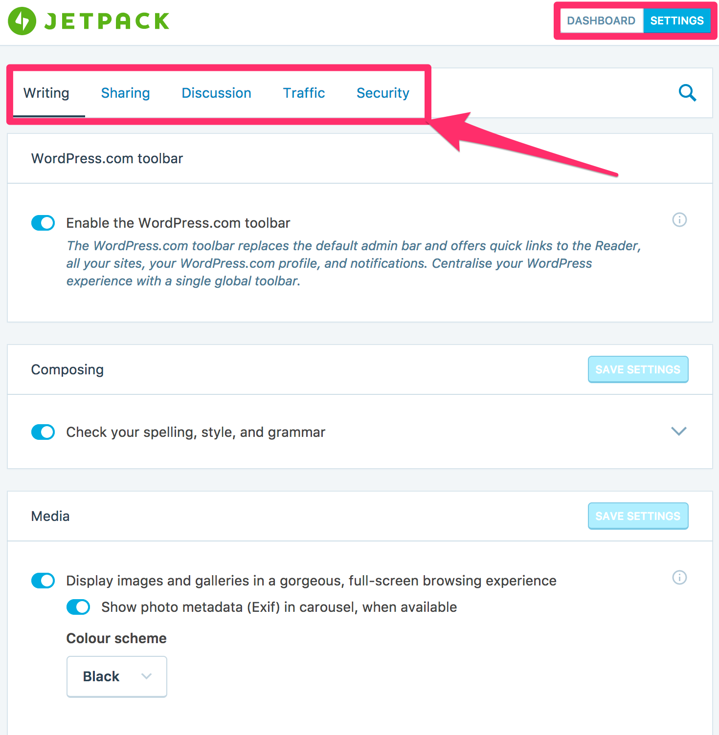 Jetpack Business Marketing Writer Blogger WordPress