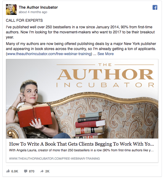 The Author Incubator