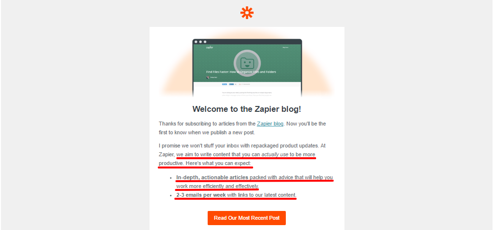 Zapier welcome 1